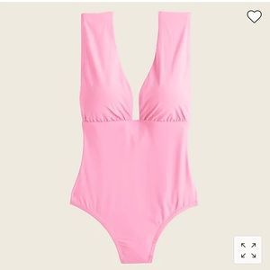 NWT J. Crew plunge v neck swimsuit